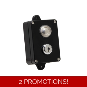 Letron Wireless Push Button & Key- BLACK(1234)