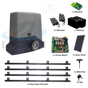 Letron Sliding Gate Opener SL3000 24V Solar