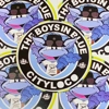 100 CityLoco Circle Stickers