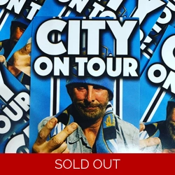 100 X City On Tour Frank 8cmx6cm Stickers