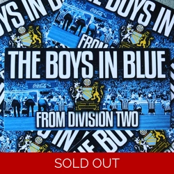 100 X Boys In Blue 10cm x 5cm Stickers