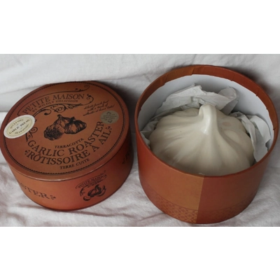 Wildly Delicious Terracotta Garlic Roaster With Seasoning