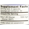 Beta 1 3D Glucan - 60 veg caps 500mg