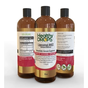 Liposomal AHCC Non-GMO Vegan - Active Hexose Correlated Compound