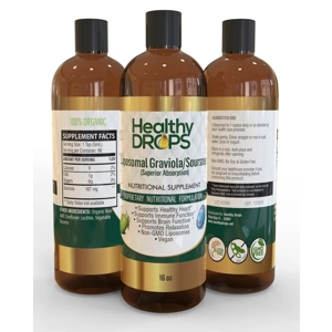 Liposomal Graviola Soursoup Organic Non-GMO Vegan