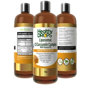 Liposomal C3 Curcumin 95 Pct Curcumin w Bioprene and Vitamin D3