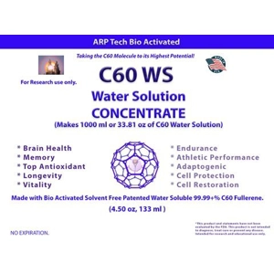 C60 Water Concentrate 4.50 oz Bio Activated