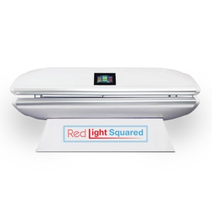 Red Light squared Bed