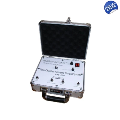 Synergy Systems Cold Corona Ozone Generator Twin Chamber WPS400 title=