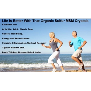 Organic Sulfur MSM 1 lb Pharmaceutical Grade MSM