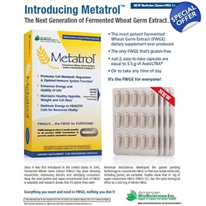 Metatrol American Biosciences Fermented Wheat Germ