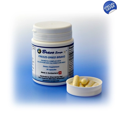 Bravo Probiotic 30 Capsules - Best Probiotic title=
