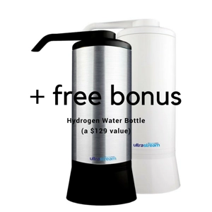 Alkaway UltraStream Water Filter, Alkalizer & Hydrogen Rich Water