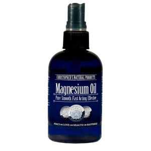 Christophers Magnesium Oil 100 Percent 4 oz