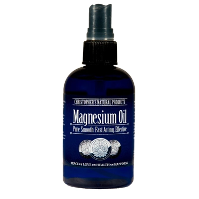 Christophers Magnesium Oil 100 Percent 4 oz title=