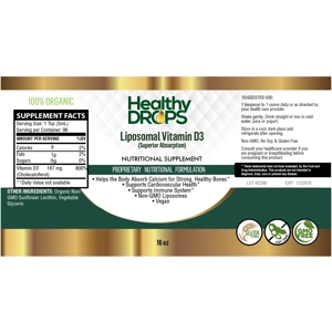 Liposomal D3 Organic