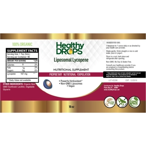 Liposomal Lycopene Organic Non-GMO Vegan