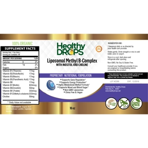 Liposomal Vitamin B Complex Organic