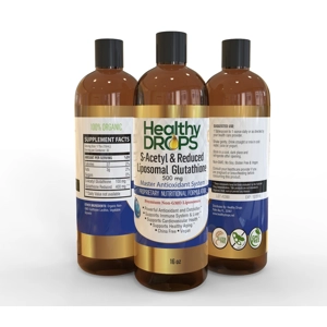 Liposomal S-Acetyl Glutathione and Reduced Glutathione Non-GMO