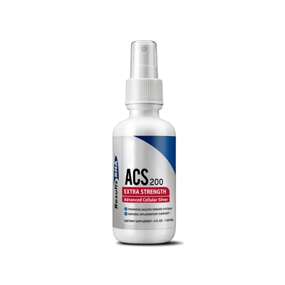 ACS 200 Silver Extra Strength 4oz  - Results RNA title=