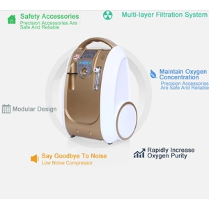 Portable Oxygen Generator 5LPM - Ultra Quiet - Ion Generation Option