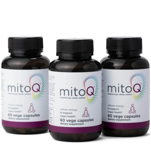 MitoQ 5mg 60 Capsules Triple Pack - Free Priority Ship