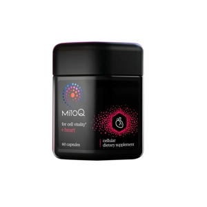 MitoQ Heart 5mg 60 Capsules - Free Priority Ship