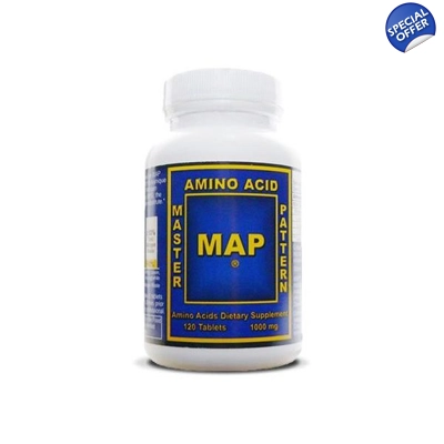 MAP Amino Acid 120 Tablets Vegan title=