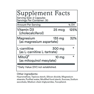 MitoQ Heart 5mg 60 Capsules - Free Priority Ship