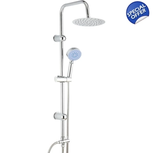 Basic Shower Head and Shower Rail Basic Shower Head and Shower Rail