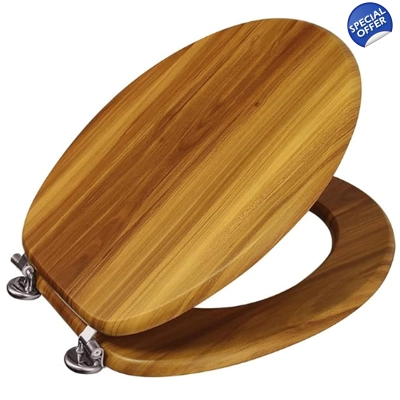 Basic Wooden Toilet Seat