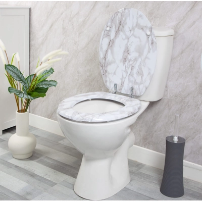 Shiny Marble Toilet Seat Cover