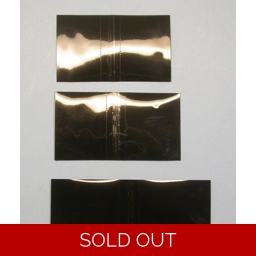 38mm neck finish standard length Black Shrink bands for sa..