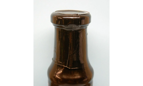 38mm neck finish- Long -Black Shrink bands for sauce bottles