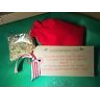 Personalised Polar Express Believe Large 40mm and 50mm Silver Bell stocking filler pouch red gold bells