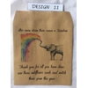 5,10,20 x Wildflower Seed rainbow isolation gifts Packets - PERSONALISED Vintage favour