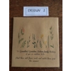5,10,20 x Wildflower Seed ISOLATION gifts Packets - PERSONALISED Vintage favour COPY