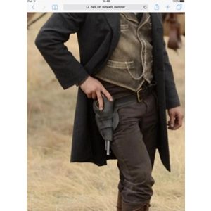 Hell on Wheels Style Belt and Holster