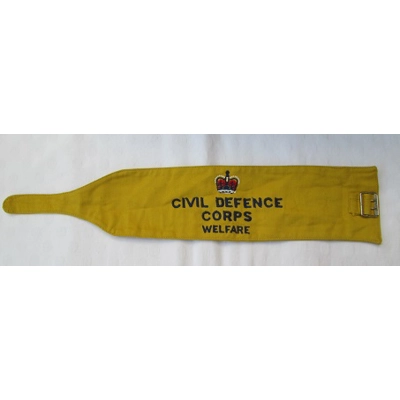 Civil Defence Corps - Welfare Armband