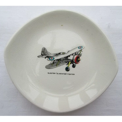 Gloster Gladiator Fighter Pin Dish