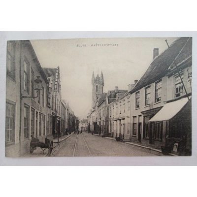 Kapellestraat in Sluis, The Netherlands Postcard