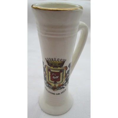 Crested China Drinking Vessel - Boulogne Sur Mer