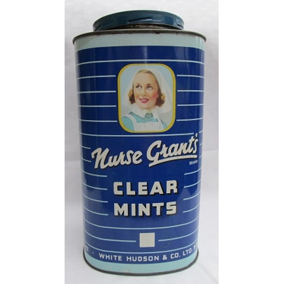 Nurse Grant's Clear Mints Tin