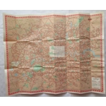 London Central Buses Map And List Of Routes 1965