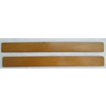 Wooden 12 Inch Rulers x2