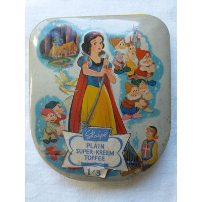 Sharp's Plain Super-Kreem Toffee Tin - Snow White