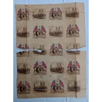 King George VI Coronation Wrapping Paper