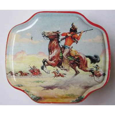 Batger's Confectionery Stagecoach Tin