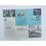 Trans-Canada Air Lines (TCA) Souvenir Flight Portfolio
