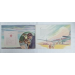 Trans-Canada Air Lines (TCA) - Air Routes Map Booklet